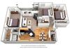 3 Bedrooms and 2 Bathrooms Floor Plans at Malvern Lakes, Virginia, 22406 3 Bedrooms and 2 Bathrooms Floor Plans at Malvern Lakes, Virginia, 22406